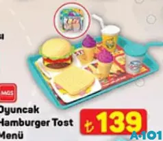MGS OYUNCAK HAMBURGER TOST MENÜ